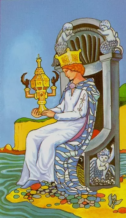 Karty Tarota - Królowa Pucharów